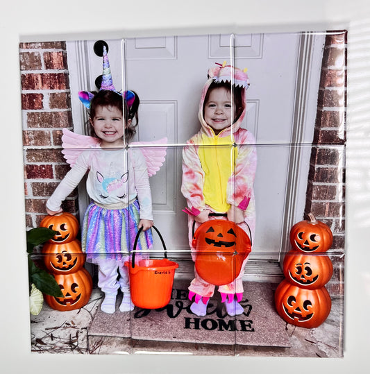 Custom Photo PUZZLE Magnets